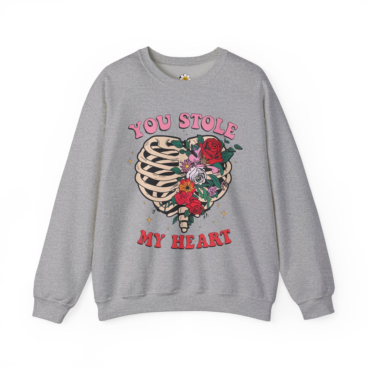 You Stole My Heart Cute Valentines Day Premium Unisex Heavy Blend Crewneck Sweatshirt