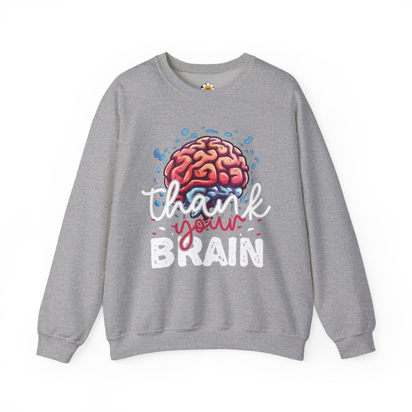 Thank Your Brain Unisex Heavy Blend Crewneck Sweatshirt