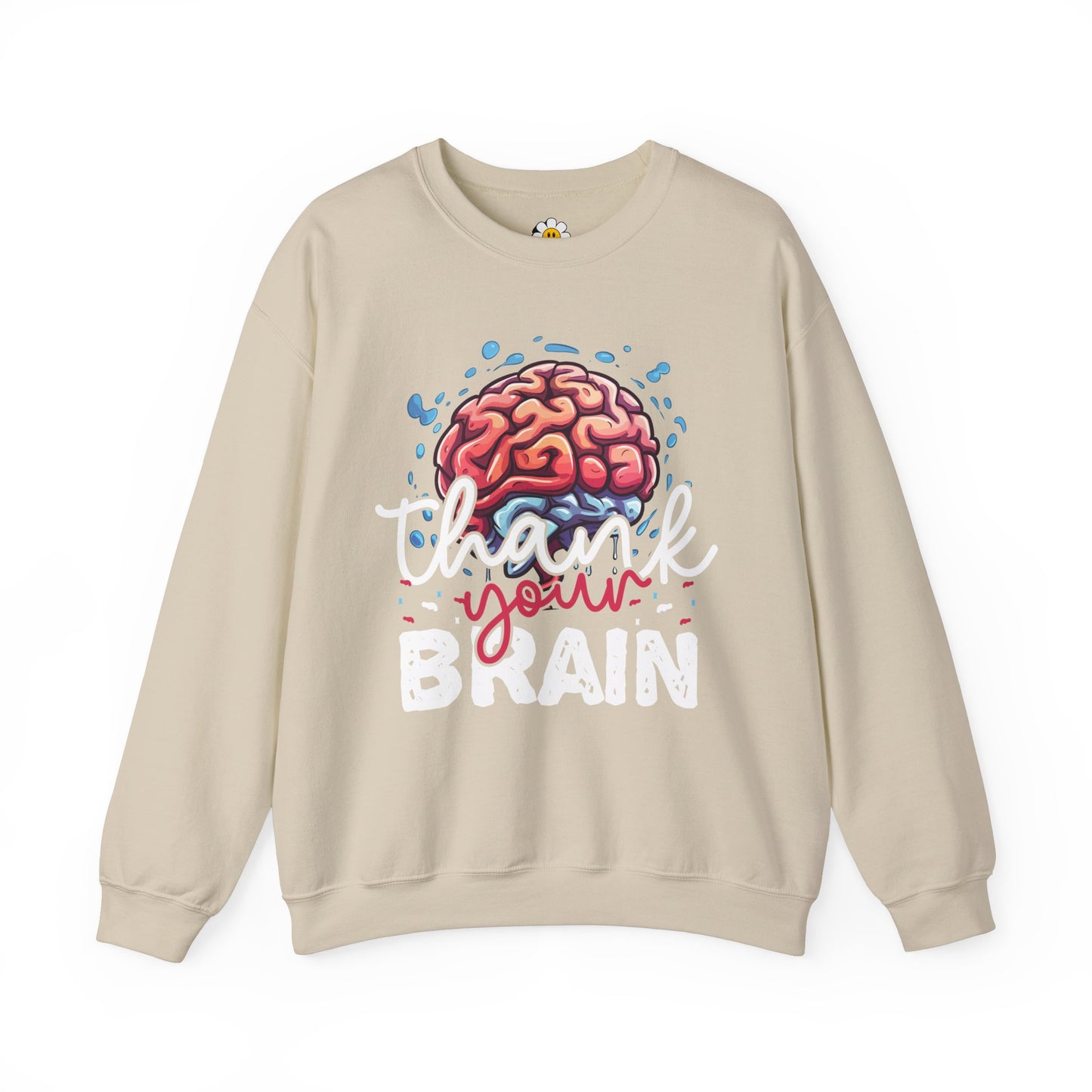 Thank Your Brain Unisex Heavy Blend Crewneck Sweatshirt